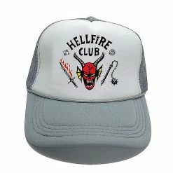 Unbranded Hellfire Club Hats Baseball Cap Grey