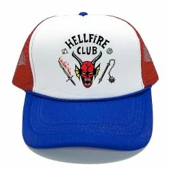 Unbranded Hellfire Club Hats Baseball Cap Red