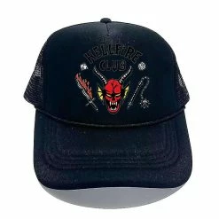 Unbranded Hellfire Club Hats Baseball Cap Black