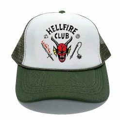 Unbranded Hellfire Club Hats Baseball Cap Green