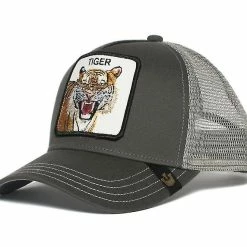 Unbranded Panther Mesh Cap Animal Farm Trucker Baseball Cap Dad Hat Snapback Wolf Tiger Outdoor Beast Paradise Toucan Capsab