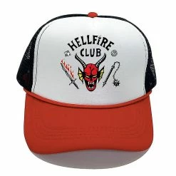 Unbranded Hellfire Club Hats Baseball Cap Orange Z