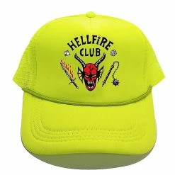 Unbranded Hellfire Club Hats Baseball Cap Yellow Z