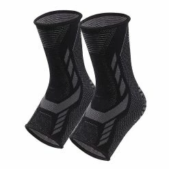 Rtopr Ankle Brace Compression Support Sleeve - For Plantar Fasciitis, Foot & Ankle Swelling