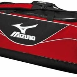 New Mizuno 360152.5190 Vintage G4 Equipment Bag Baseball/Softball Red/Black