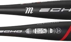 Used Warranty Marucci ECHO Composite Fastpitch Bat, 2 1/4" Barrel 33/23 Black/Red