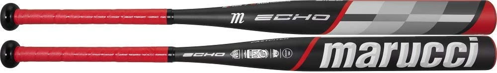 Used Warranty Marucci ECHO Composite Fastpitch Bat, 2 1/4" Barrel 33/23 Black/Red