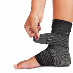 Unbranded Ankle Brace For Women And Men - Adjustable Strap For Arch Support - Plantar Fasciitis Brace For Sprained Ankle Achilles Tendonitis Pain And Injured Fo