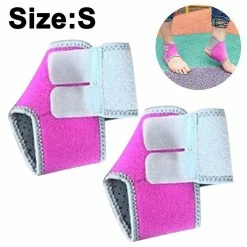 Unbranded 2 Pcs Kids Child Adjustable Non Slip Ankle Tendon Compression Brace