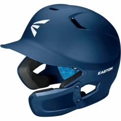 New Easton Z5 2.0 Batting Helmet W/Universal Jaw Guard Baseball/Softball Navy 6 1/2-7 1/8