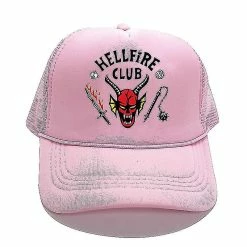 Unbranded Hellfire Club Hats Baseball Cap Pink_l