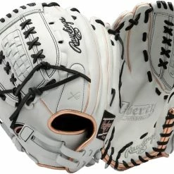 New Rawlings RLA125RG 12.5" Liberty Advanced LHT Fastpitch Softball Glove Gray/Gold/Black