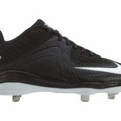 New Nike Men's Air MVP Pro Metal 2 Baseball Shoes Black/White Size 13