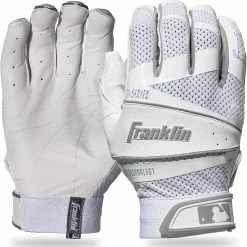 FRANKLIN SPORTS INC. New Franklin Sports Fastpitch Freeflex Series Softball Batting Gloves Large Wht