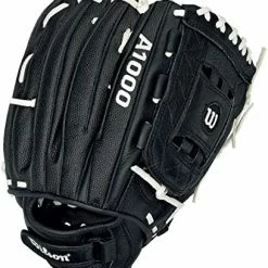New Wilson A1000 A1000FP12SS 12" Fastpitch Softball Glove Black RHT
