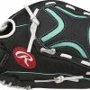 New Rawlings Champion Lite Youth Fatchpitch Softball Glove Series 12.5In RHT Blk/Gr