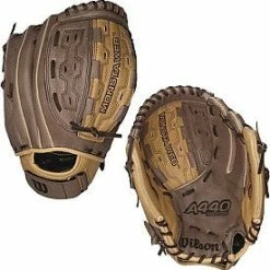 New Other Wilson A440 Series 10in Youth Fastpitch Softball Glove Brown RHT