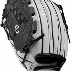 New Wilson A1000 Fastpitch Glove Series 12.5" Softball Glove White/Black LHT