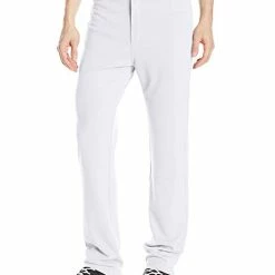 New Easton A167115 Rival 2 Baseball/Softball Solid Pant Youth Medium White