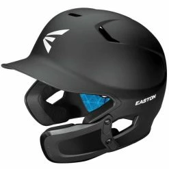 New Easton Z5 2.0 Batting Helmet W/Universal Jaw Guard Baseball/Softball Black 6 1/2-7 1/8