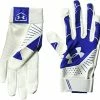 New Other Under Armour Women's Motive Softball Batting Gloves Blue/White