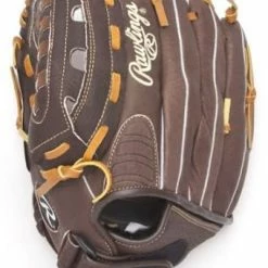 New Rawlings Fastpitch Series Fastpitch Softball Glove LHT 12 Inch Brown