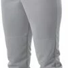 New Other Under Armour Mens Belt Loop Softball Pants XX-Large Gray