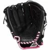 New Mizuno MVP Prime Glove GMVP1259PFR 12.5" Fastpitch Softball LHT Black/Pink