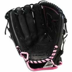 New Mizuno MVP Prime Glove GMVP1259PFR 12.5" Fastpitch Softball LHT Black/Pink