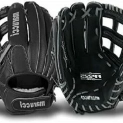 New Marucci MFGFP1275H FP225 Series Softball Fielding Gloves LHT 12.75in Blk/Gry