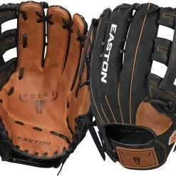 New Easton Prime Series 13 Inch PSP13 Slowpitch Softball Glove RHT Black/Brown