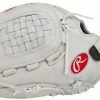 New Rawlings RLA125KR 12.5" Liberty Advanced LHT Fastpitch Softball Glove Gray