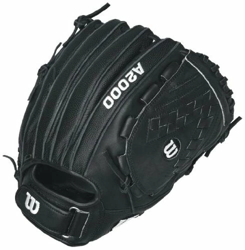 New Wilson A2000 V125 Superskin 12.5" Fastpitch Softball Glove Black LHT LEFTY