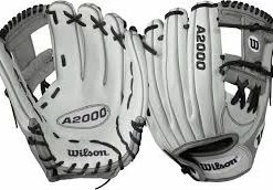 New Wilson A2000 WTA20RF17H12 12" RHT Fastpitch Softball Glove White/Gray